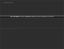 Tablet Screenshot of nubles.net